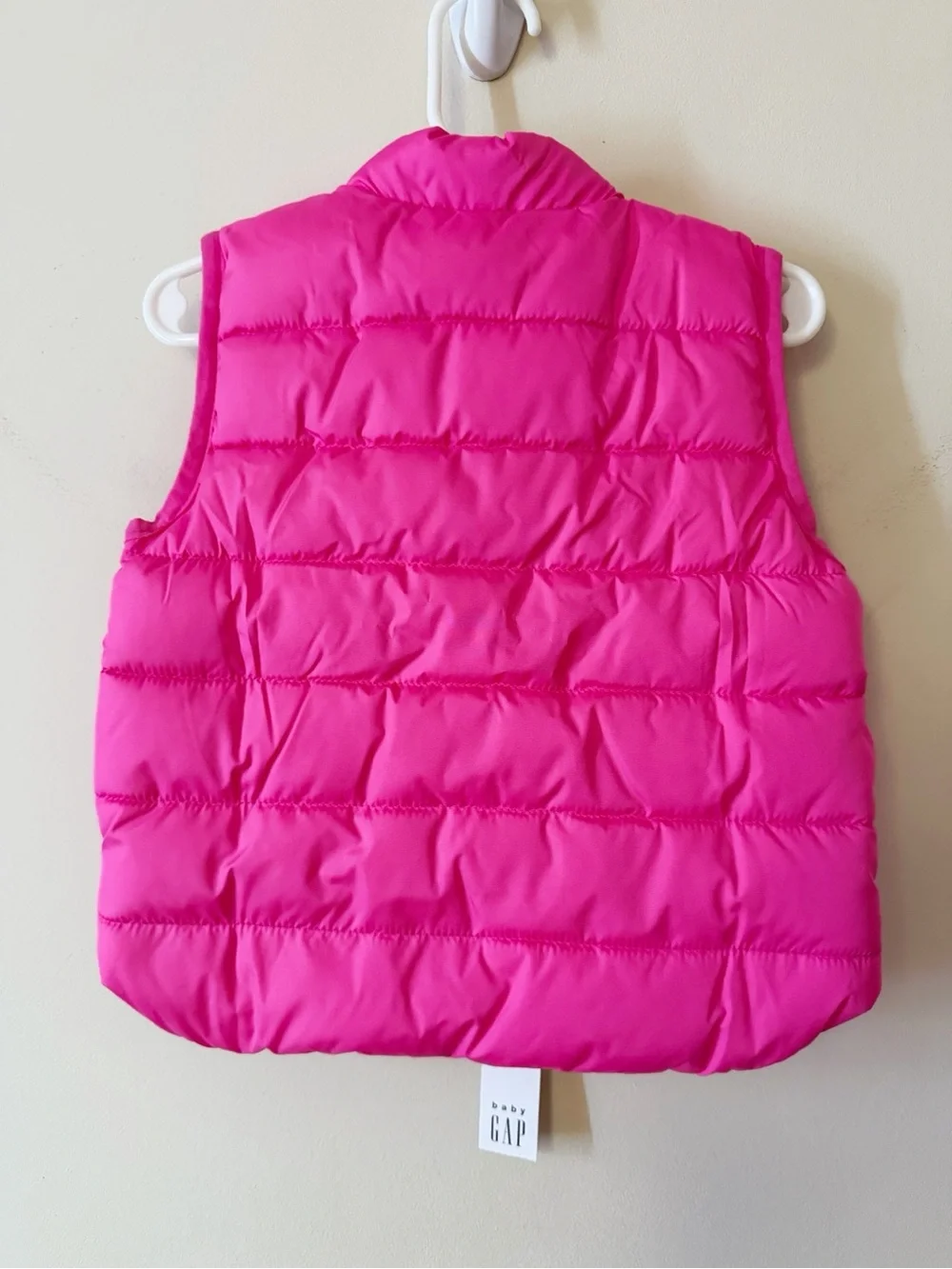 Gap baby Gap ColdControl Puffer Vest Pink Size 12-18 mo. NEW